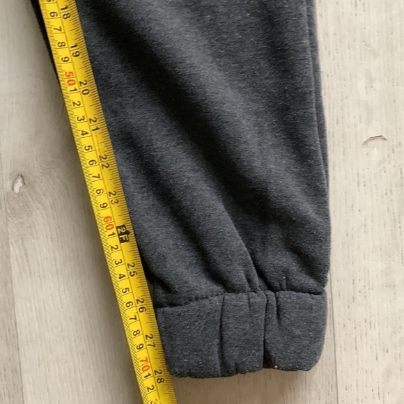 Echo Sweat pants size M gray drawstring pockets logo embroidered - Picture 8 of 14